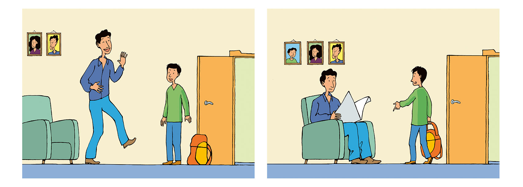 Serap Tari – Claudia Mück: Der Kobold in Papas Kopf</p>
<p>ca. 60 Illustrationen zum Kinderbuch aus dem ATP-Verlag in Initiative von Lebensmut e.V.<br />
