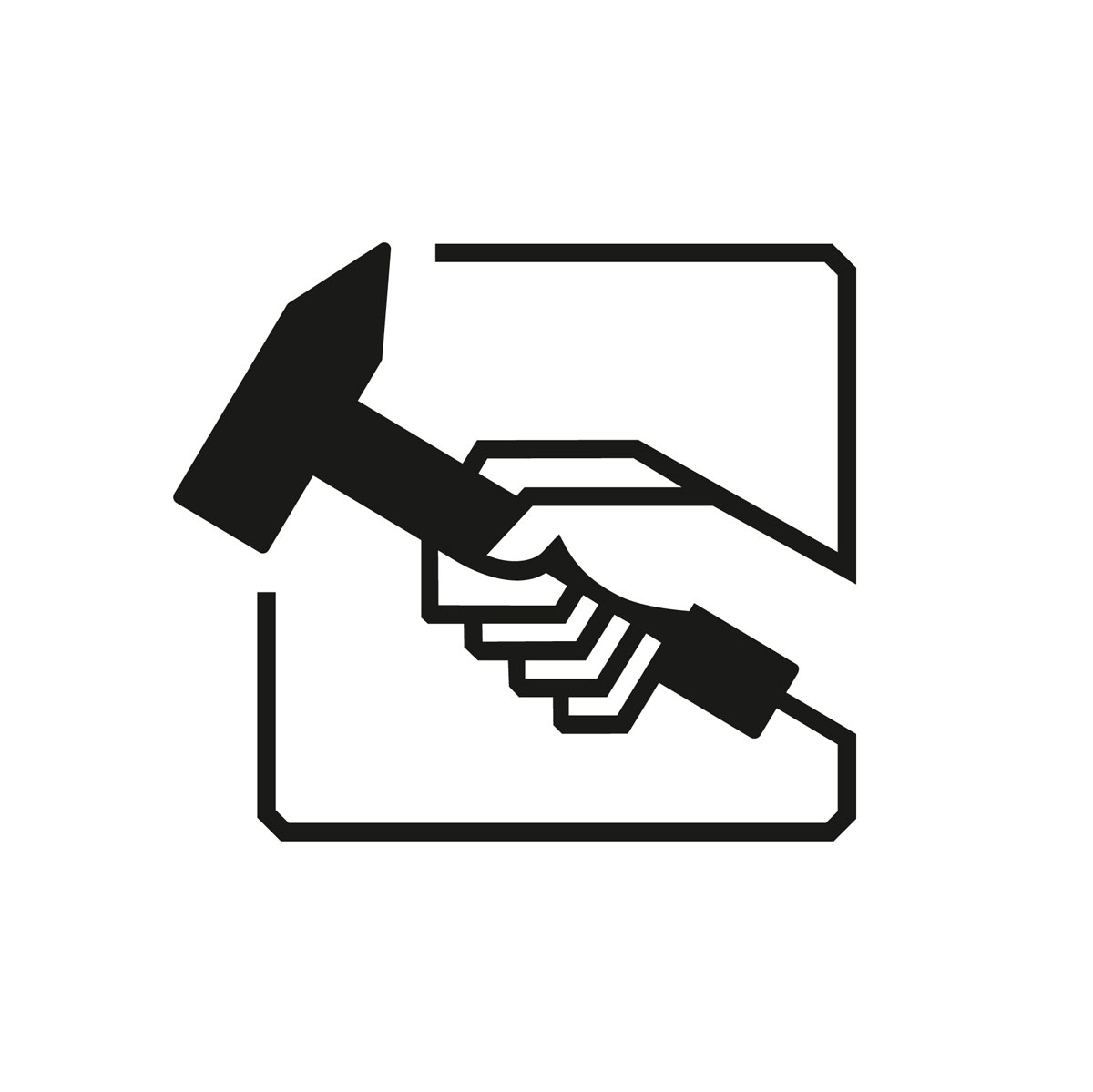 <br />
Schlosserei Herrmann, Marke, Illustration<br />
