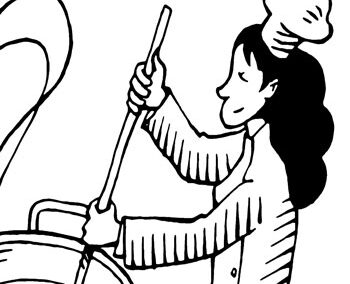 Fischküche Prospektillustrationen