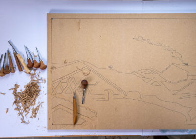 Holzschnitt - Making of