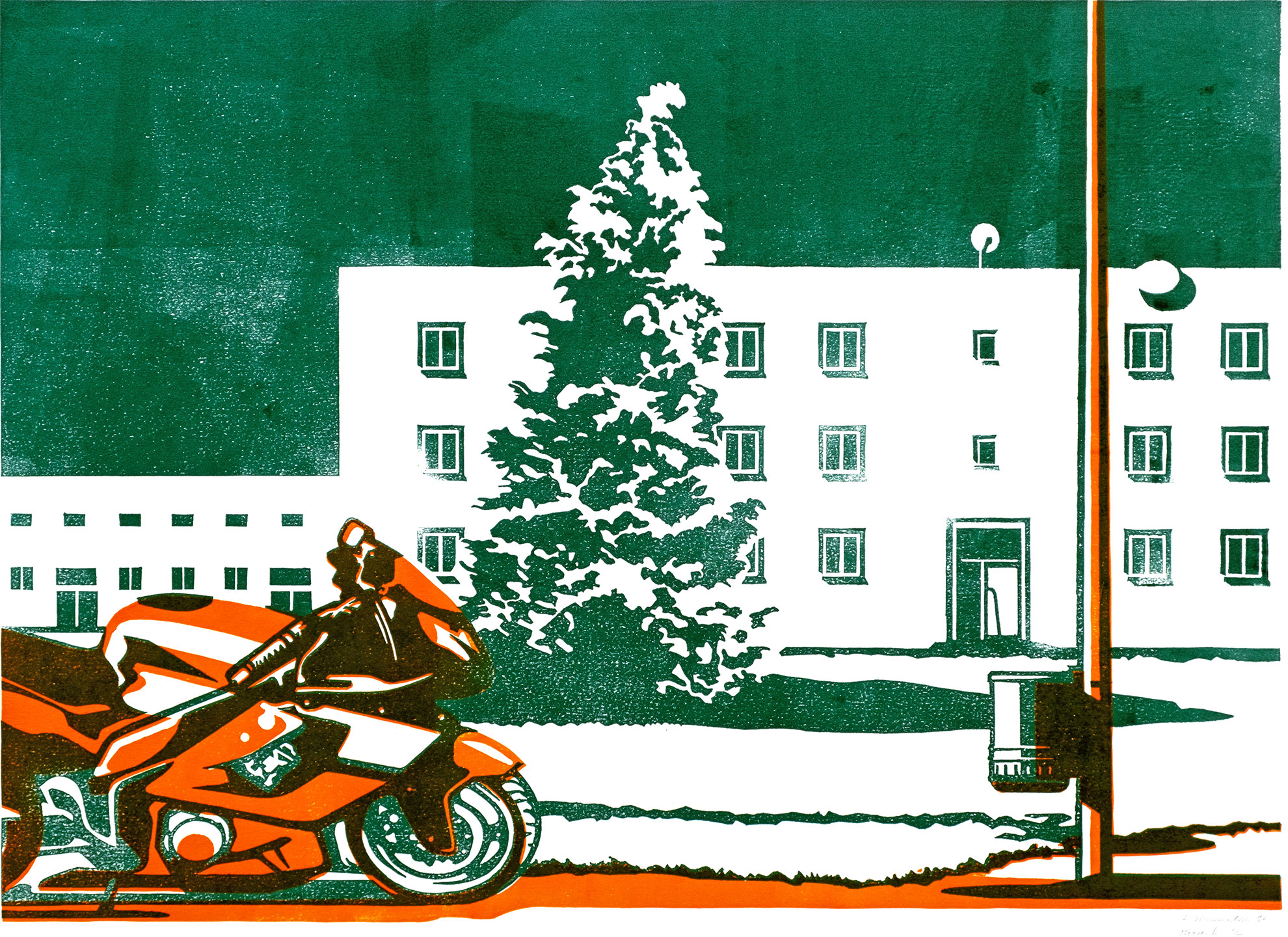 Chevrolet – Holzschnitt